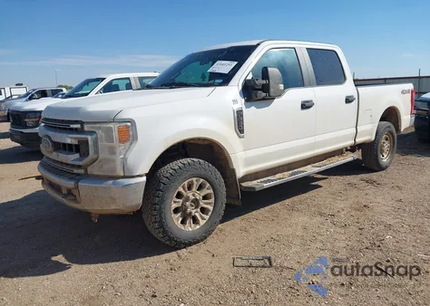 2020 Ford F-250 Xl из США, поврежденный, VIN 1FT7W2B68LEE19764